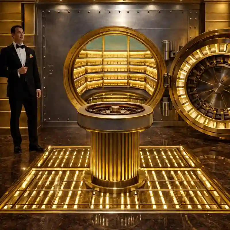 Gold Vault Roulette c7bet Casino Game